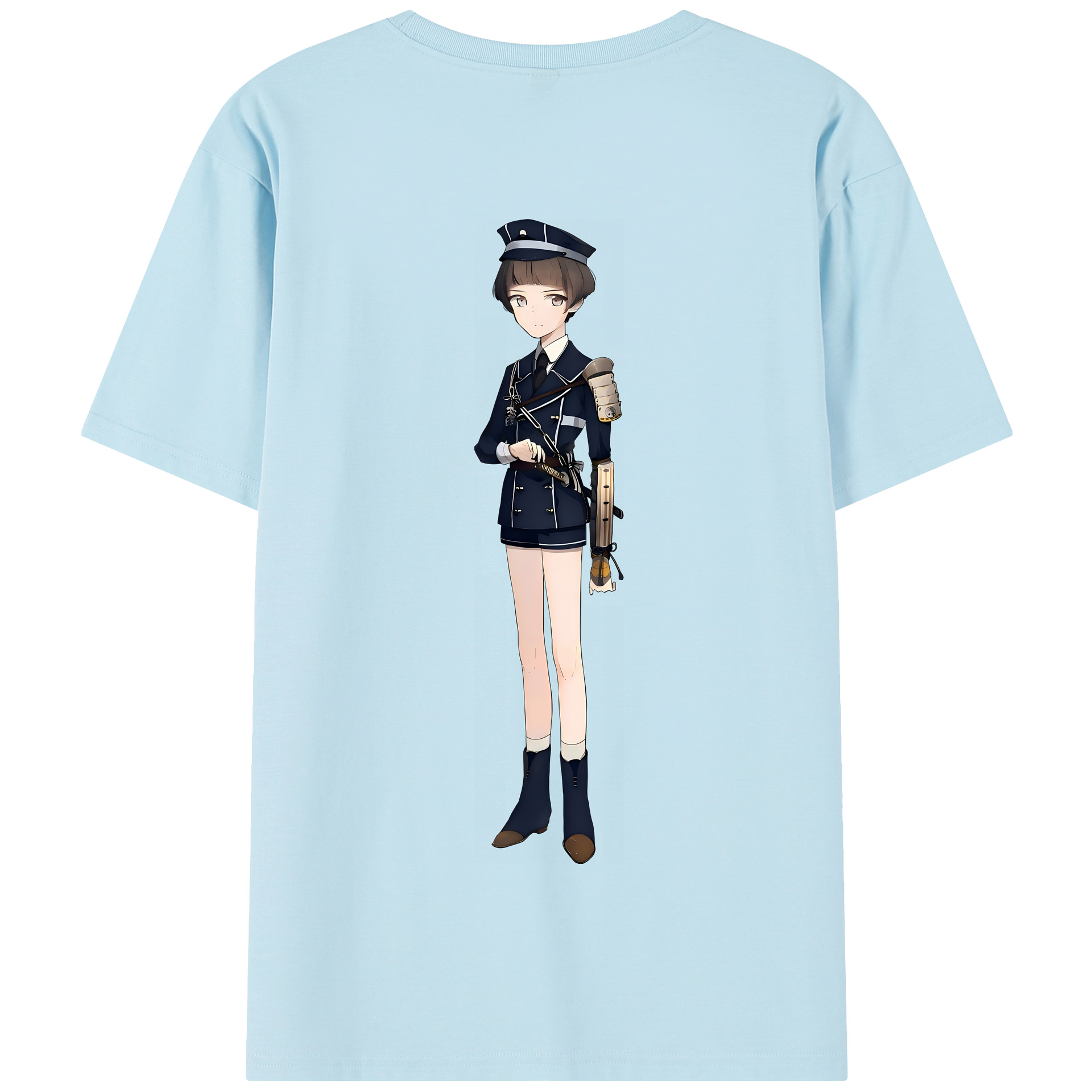 （画像用） 刀剣乱舞 Touken Ranbu 綿100％半袖Tシャツ（背面プリント）